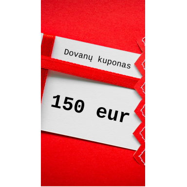 Dovanų kuponas 150 eur