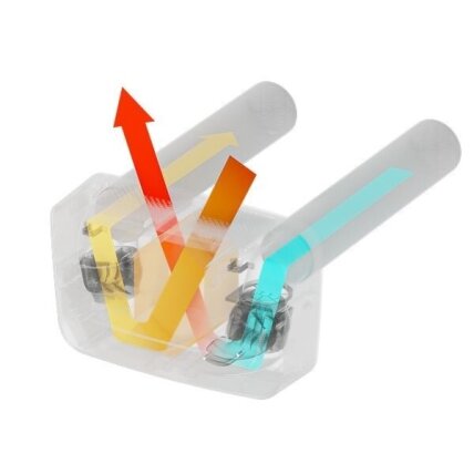 Dvisrautis mini rekuperatorius su entalpiniu šilumokaičiu Ideal Clima Duo Wall 50m3/h 3 Dvisrautis mini rekuperatorius su entalpiniu šilumokaičiu Ideal Clima Duo Wall 50m3/h 3