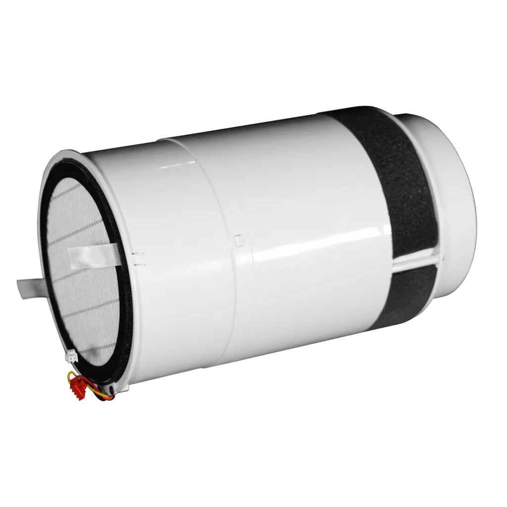 Mini rekuperatorius Viher V-50B, 50 m3/h, Ø160 mm 3 Mini rekuperatorius Viher V-50B, 50 m3/h, Ø160 mm 3