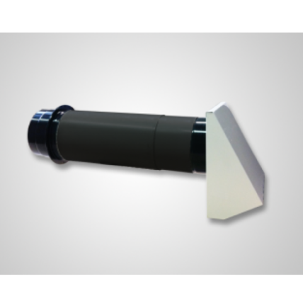Teleskopinis Ø125 mm ortakis su išoriniu gaubtu Aerauliqa KAM125 Teleskopinis Ø125 mm ortakis su išoriniu gaubtu Aerauliqa KAM125