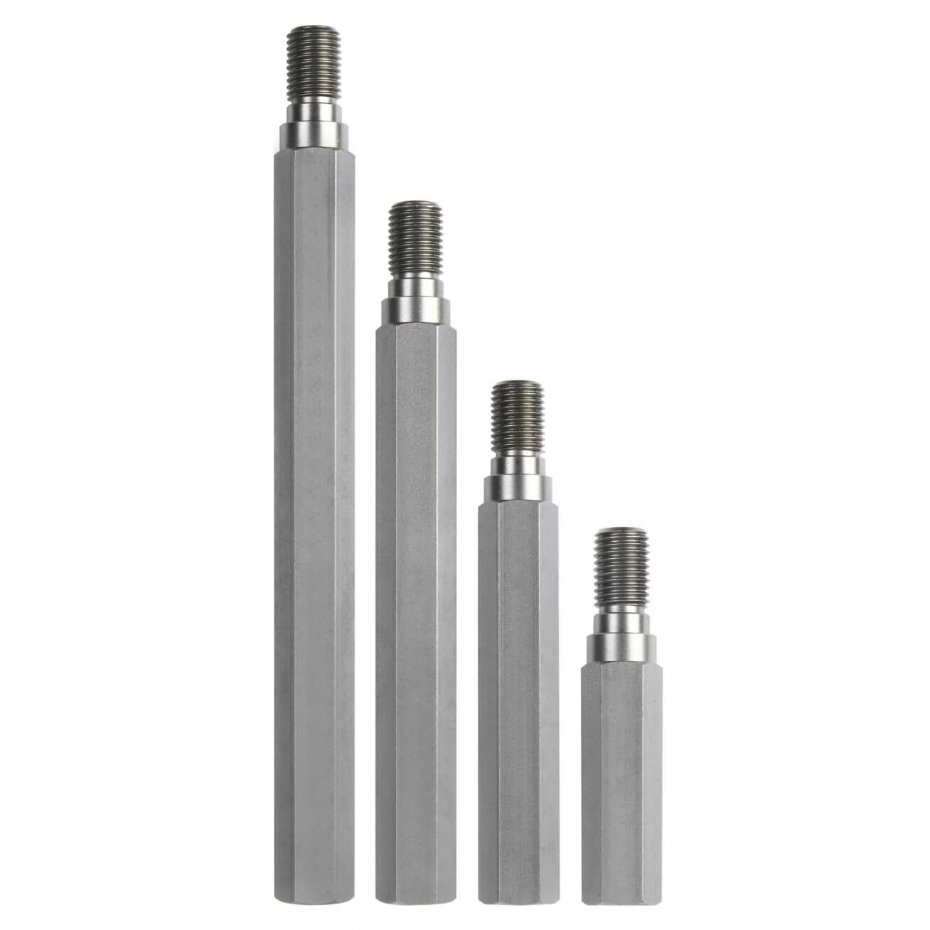 Prailginimas aliuminis 300mm - 1 1/4" UNC adapteris 2
